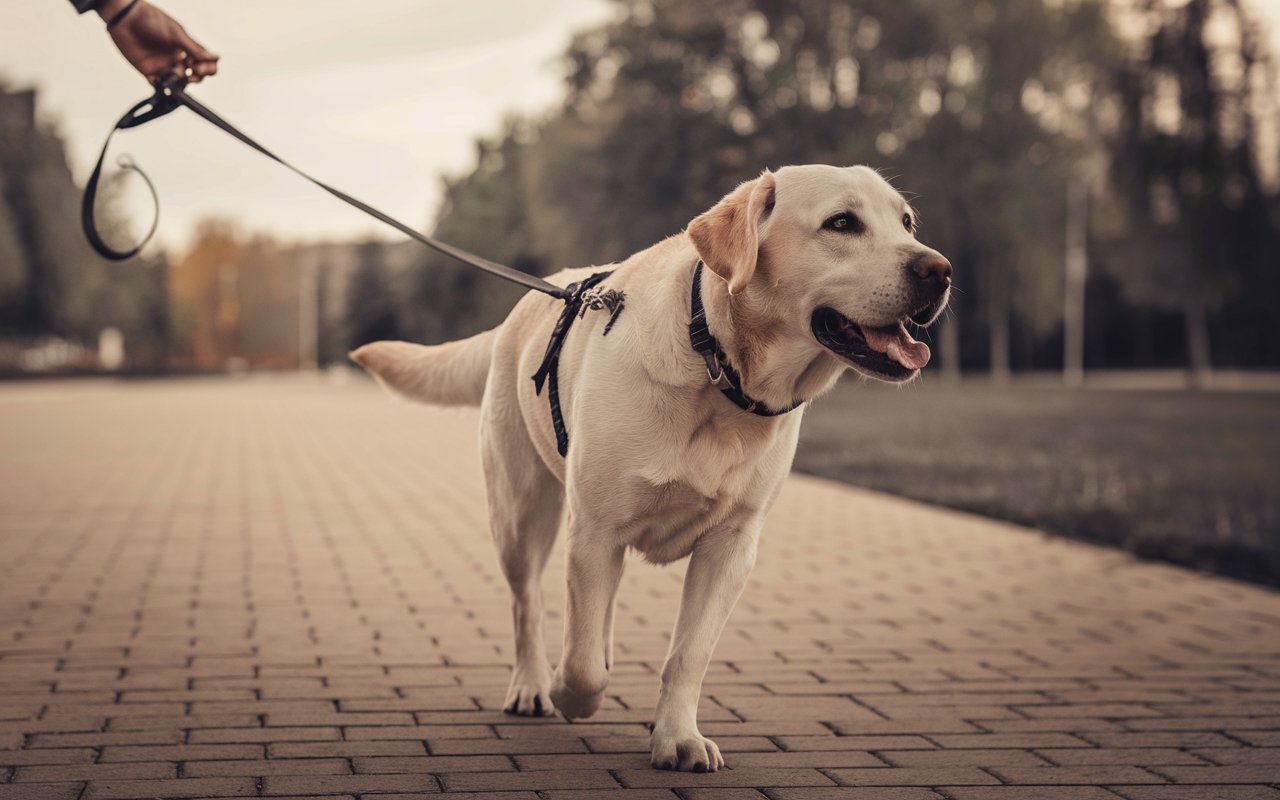 beginning leash training